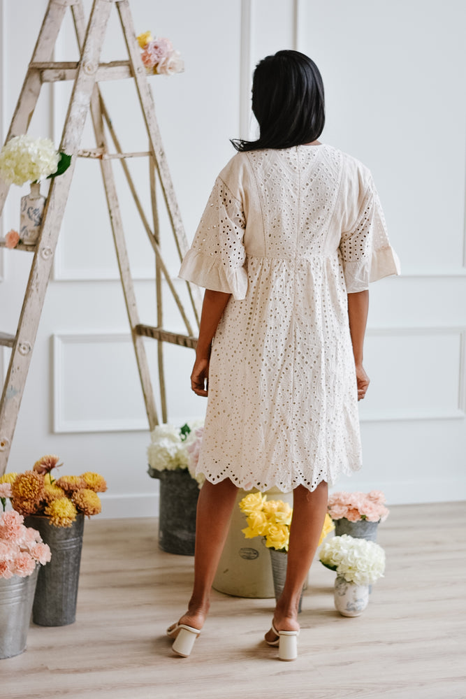 Roolee | Falling For You Eyelet Dress ...